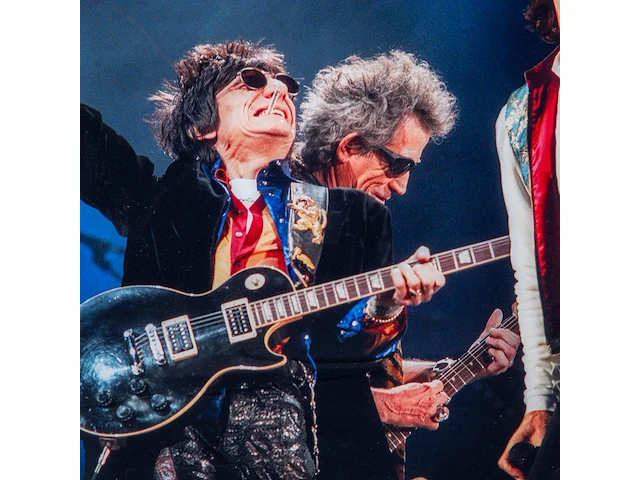 David lefranc (1965), 'rolling stones on stage' (1997), digital print, n° 1/20 80 x 66 cm. (31 1/2 x 25.98 in.) - afbeelding 7 van  7
