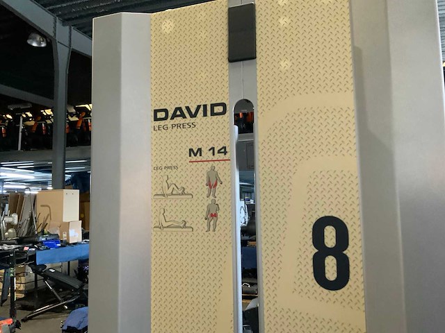 David m14 legpress krachtstation - afbeelding 3 van  6