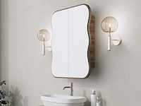 Day dream badkamerkast | 100% hardboard | walnoot - afbeelding 1 van  6