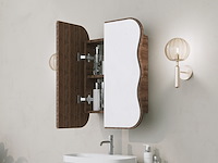Day dream badkamerkast | 100% hardboard | walnoot - afbeelding 2 van  6