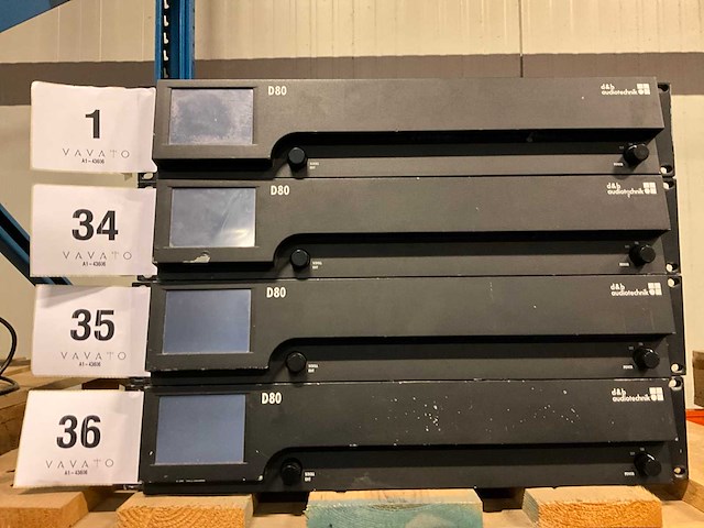 D&b audiotechnik d80 versterker - afbeelding 1 van  1