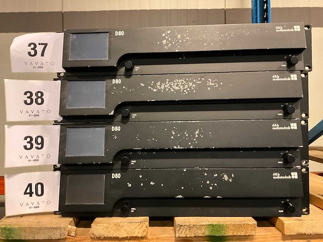 D&b audiotechnik d80 versterker - afbeelding 2 van  5