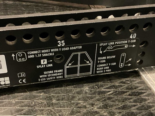 D&b z5390 y flyingframe (2x) - afbeelding 5 van  8