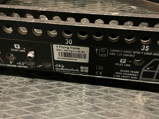 D&b z5390 y flyingframe (2x) - afbeelding 7 van  8