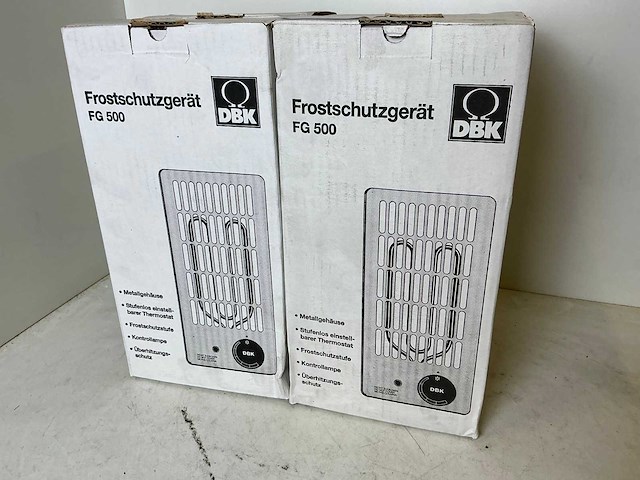 Dbk fg 500 vorstbeveiligingsverwarmers (4x) - afbeelding 2 van  3