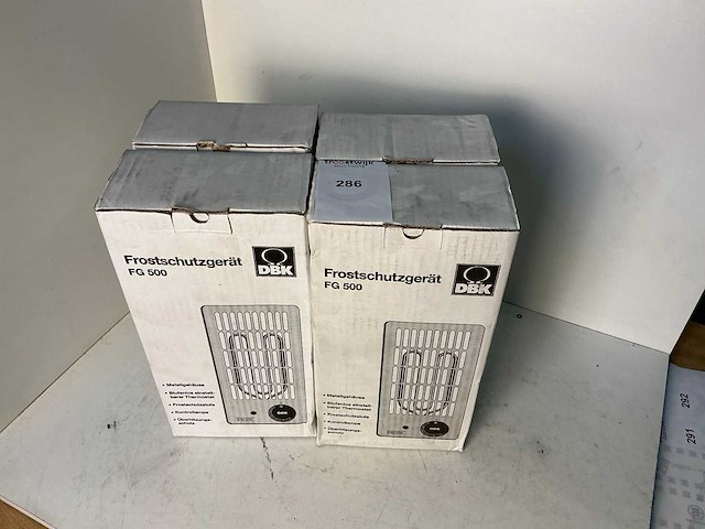 Dbk fg 500 vorstbeveiligingsverwarmers (4x) - afbeelding 1 van  3