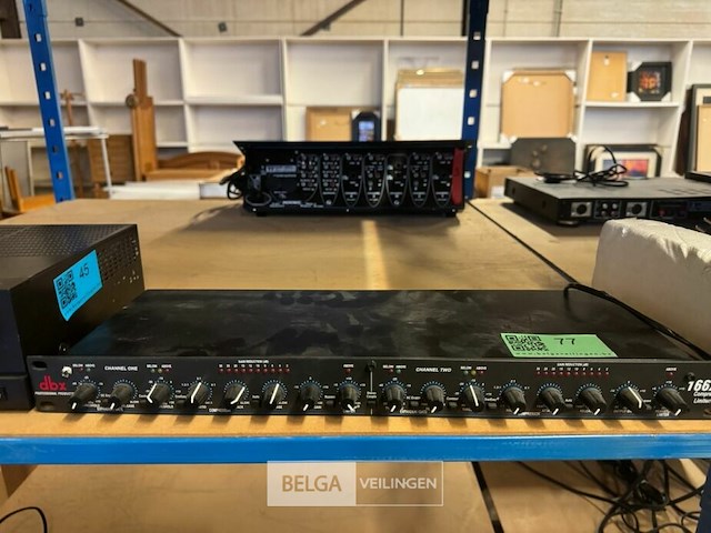 Dbx 166xl compressor/limiter/gate - afbeelding 1 van  5