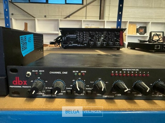 Dbx 166xl compressor/limiter/gate - afbeelding 3 van  5