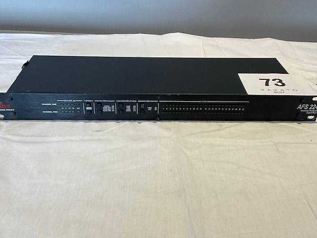 Dbx afs 224 feedback suppresion - afbeelding 1 van  3