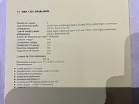 Dbx graphic equalizer 1231 - afbeelding 4 van  4