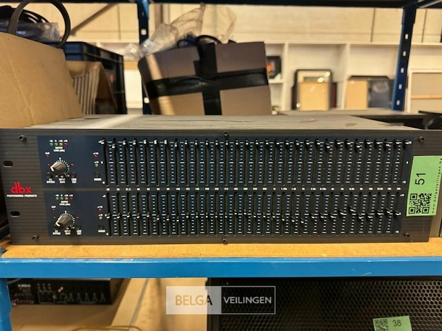 Dbx graphic equalizer - afbeelding 1 van  3