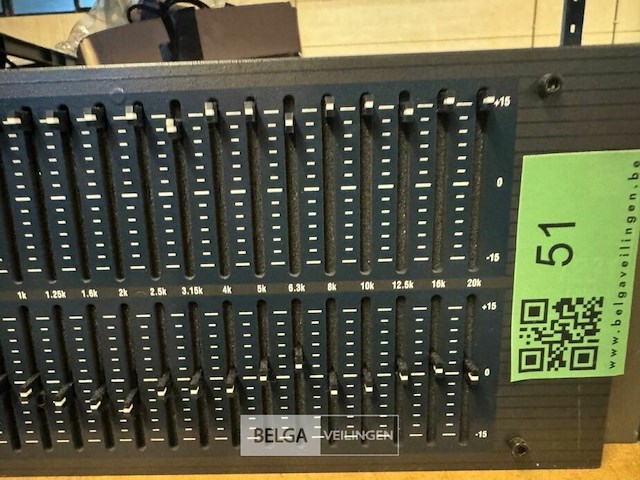 Dbx graphic equalizer - afbeelding 2 van  3