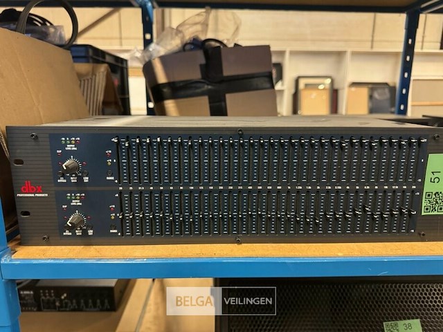 Dbx graphic equalizer - afbeelding 3 van  3