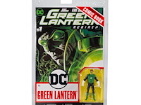 Dc - green lantarn - hal jordan met stripboek (dc page punchers) 3" figuur - afbeelding 1 van  4