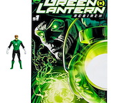 Dc - green lantarn - hal jordan met stripboek (dc page punchers) 3" figuur - afbeelding 3 van  4