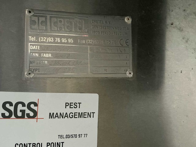 Dc cretel awm 235 krattenwasmachine - afbeelding 2 van  10