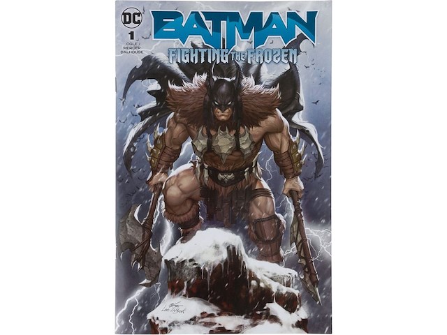 Dc direct - page punchers actiefiguur en stripboek batman - fighting the frozen strip - 18 cm - afbeelding 3 van  4