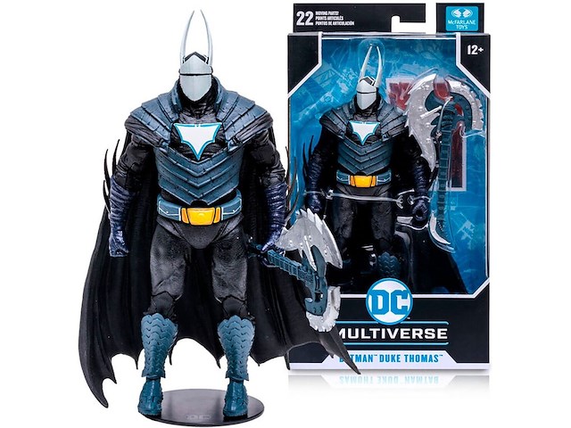 Dc multiverse - batman duke thomas - actiefiguur - 18 cm - afbeelding 4 van  8