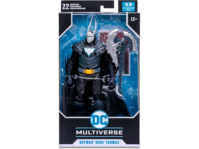 Dc multiverse - batman duke thomas - actiefiguur - 18 cm - afbeelding 1 van  8