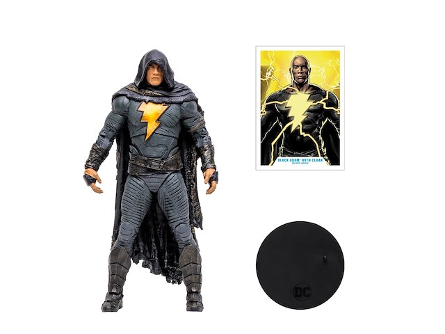 Dc multiverse - black adam met cape - 18 cm. - mcfarlane - afbeelding 2 van  4