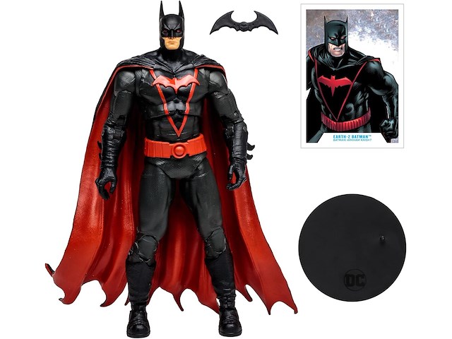 Dc multiverse - earth-2 batman - batman: arkham knight - ca. 18 cm. - mcfarlane - afbeelding 2 van  9