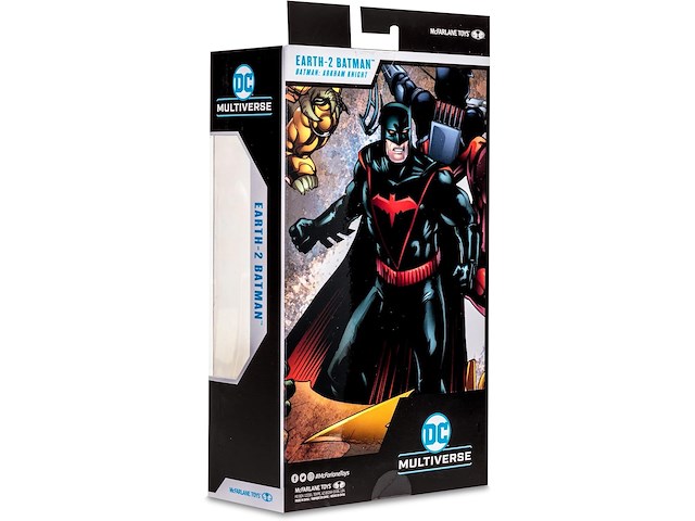 Dc multiverse - earth-2 batman - batman: arkham knight - ca. 18 cm. - mcfarlane - afbeelding 4 van  9