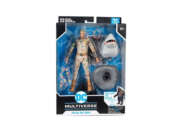 Dc multiverse - polka dot man uit dc the suicide squad - mcfarlane toys - 18 cm. - afbeelding 1 van  4