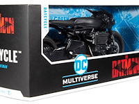 Dc multiverse - the batman - batcycle - mcfarlane toys