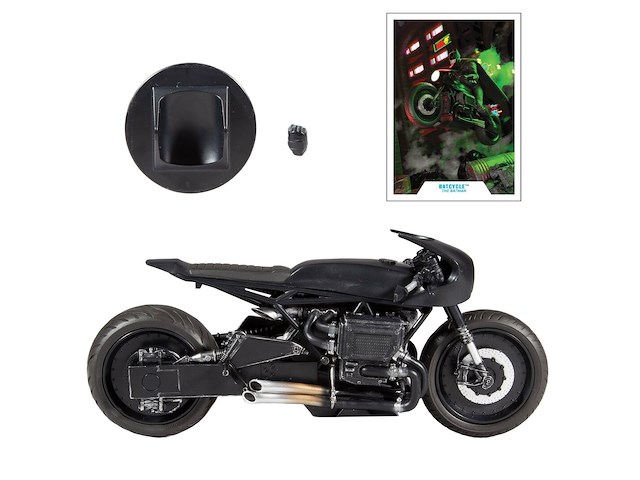 Dc multiverse - the batman - batcycle - mcfarlane toys - afbeelding 6 van  6