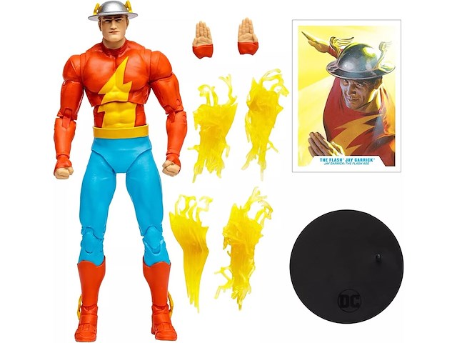 Dc multiverse - the flash - jay garrick - 18 cm. - mcfarlane - afbeelding 4 van  7
