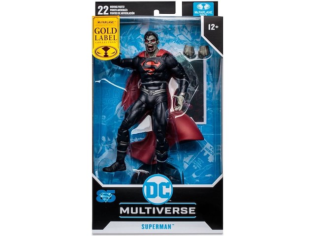Dc multiverse action figure - superman - dc vs vampires - gold label - 18 cm - afbeelding 1 van  6