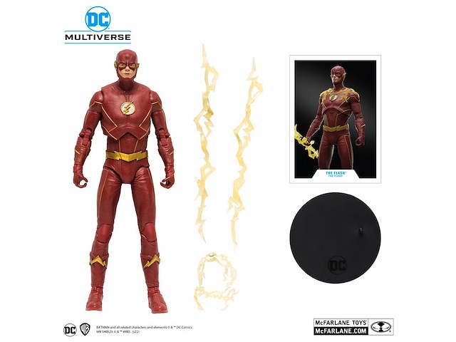 Dc multiverse: the flash - by mcfarlane toys - 18 cm. - afbeelding 3 van  4