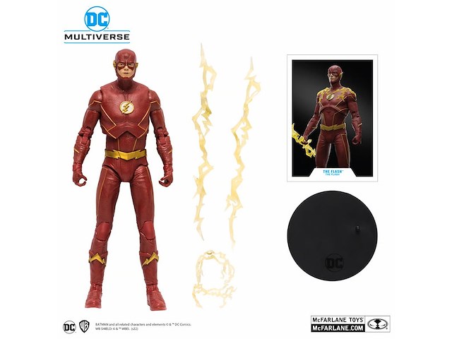 Dc multiverse: the flash - by mcfarlane toys - 18 cm. - afbeelding 3 van  4