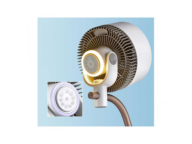 Dc-voetstukventilator met omgevingsverlichting - afbeelding 6 van  6