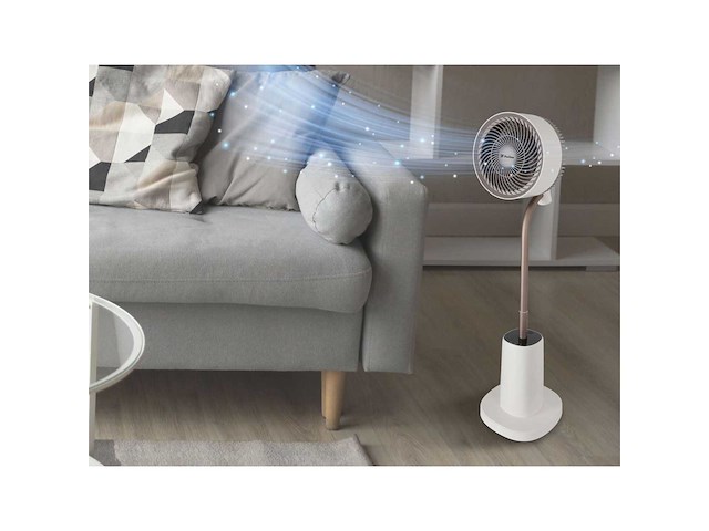 Dc-voetstukventilator met omgevingsverlichting - afbeelding 3 van  6
