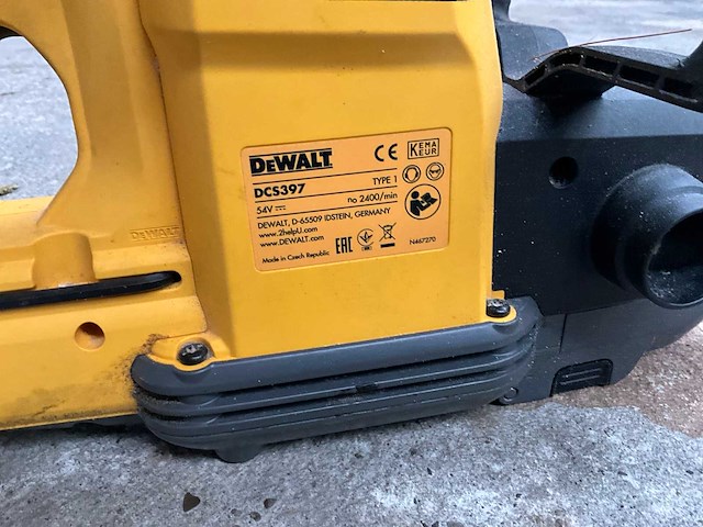 Dcs397 accu-alligatorzaag - afbeelding 2 van  4