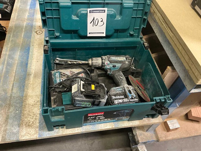 Ddf480rm3j accu boormachine - afbeelding 1 van  3