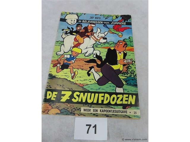 De 7 snuifdozen - afbeelding 1 van  3