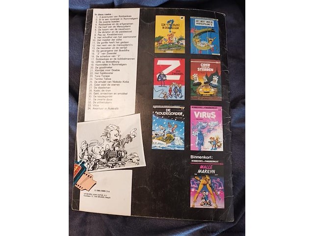 De avonturen van robbedoes en kwabbernoot - afbeelding 3 van  3