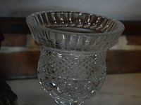 De baudour porselijnen kom, kristallen vaasje en beeldje - afbeelding 3 van  5