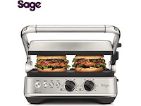 De bbq en press grill. grill & plancha (keramische borden) - salie - afbeelding 1 van  7