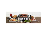 De bbq en press grill. grill & plancha (keramische borden) - salie - afbeelding 7 van  7