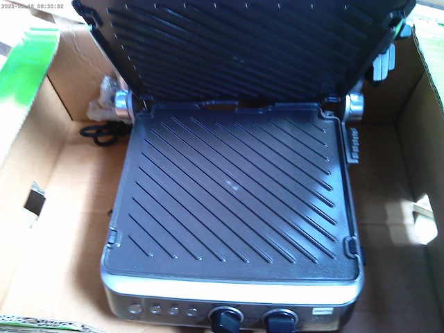 De bbq en press grill. grill & plancha (keramische borden) - salie - afbeelding 5 van  7