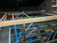 De bruyne aardappelkalibreer- en sorteerlijn met bufferbunker, transportbanden en verdeelmodule aardappelopslagtechniek - afbeelding 2 van  32
