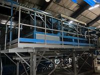 De bruyne aardappelkalibreer- en sorteerlijn met bufferbunker, transportbanden en verdeelmodule aardappelopslagtechniek - afbeelding 19 van  32