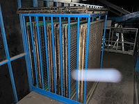 De bruyne aardappelkalibreer- en sorteerlijn met bufferbunker, transportbanden en verdeelmodule aardappelopslagtechniek - afbeelding 25 van  32