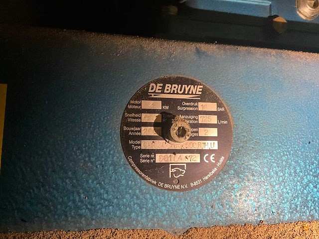 De bruyne chk30 compressor (2x) - afbeelding 3 van  24
