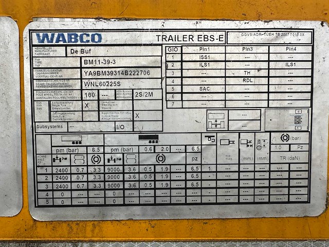 De buf - 2014 - st3 - oplegger / betonmixer - afbeelding 25 van  32