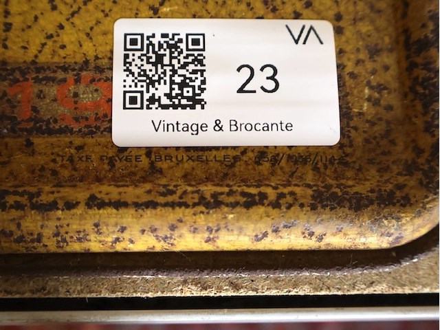 De coster gueuze blikken bord - afbeelding 3 van  5