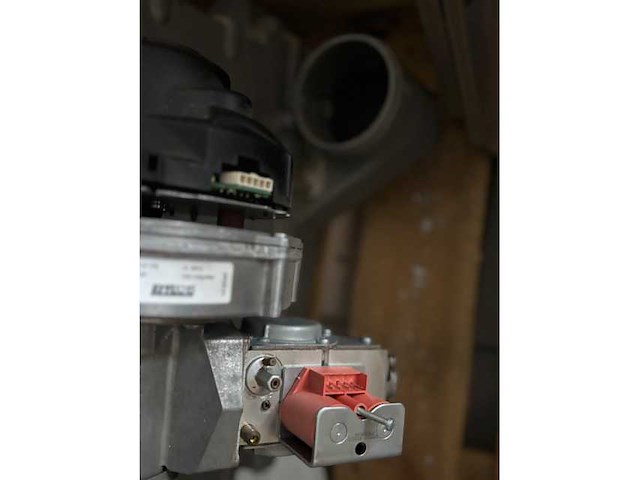 De dietrich warmtewisselaar met ebm papst centrifugaal ventilator - afbeelding 3 van  3